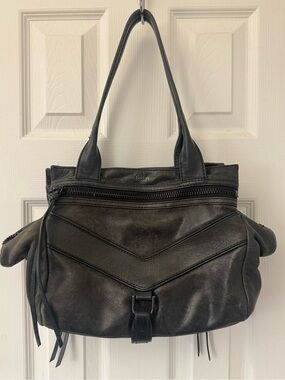 Botkier Black Leather Shoulder Bag